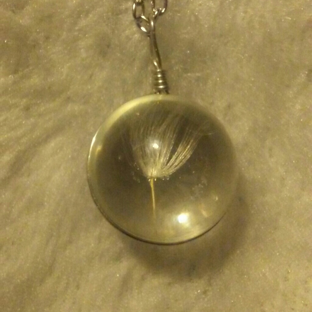 Glass necklace